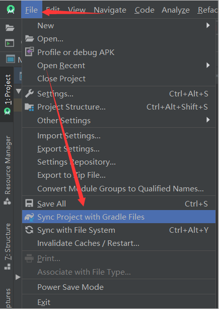 android-studio-can-not-find-sync-project-with-gradle-files-debugah