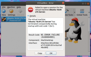 Kernel driver not installed rc 1908 virtualbox mac os что делать